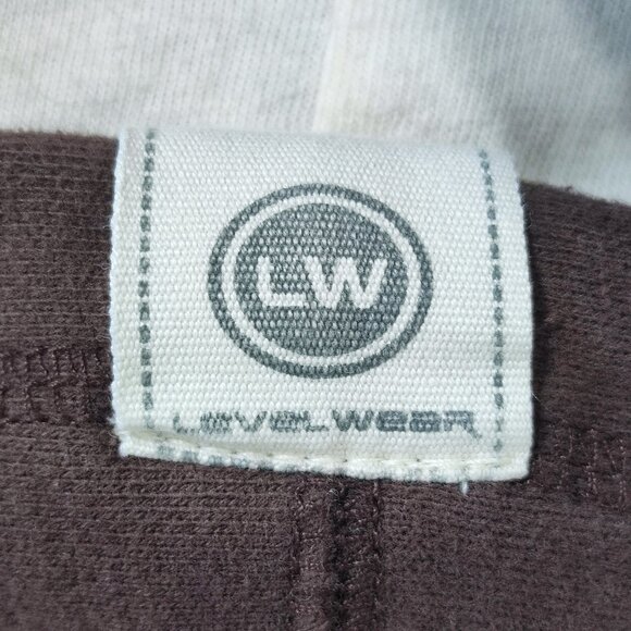 Yamaha Level Wear pull over hoodie thick fleece men's size XL brown loose fit - Picture 5 of 10